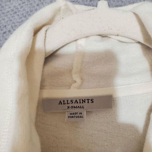 ALL SAINTS WOMEN'S LONG SLEEVE IVY DRAPE CARDIGAN EXTRA SAMLL - Picture 3 of 9